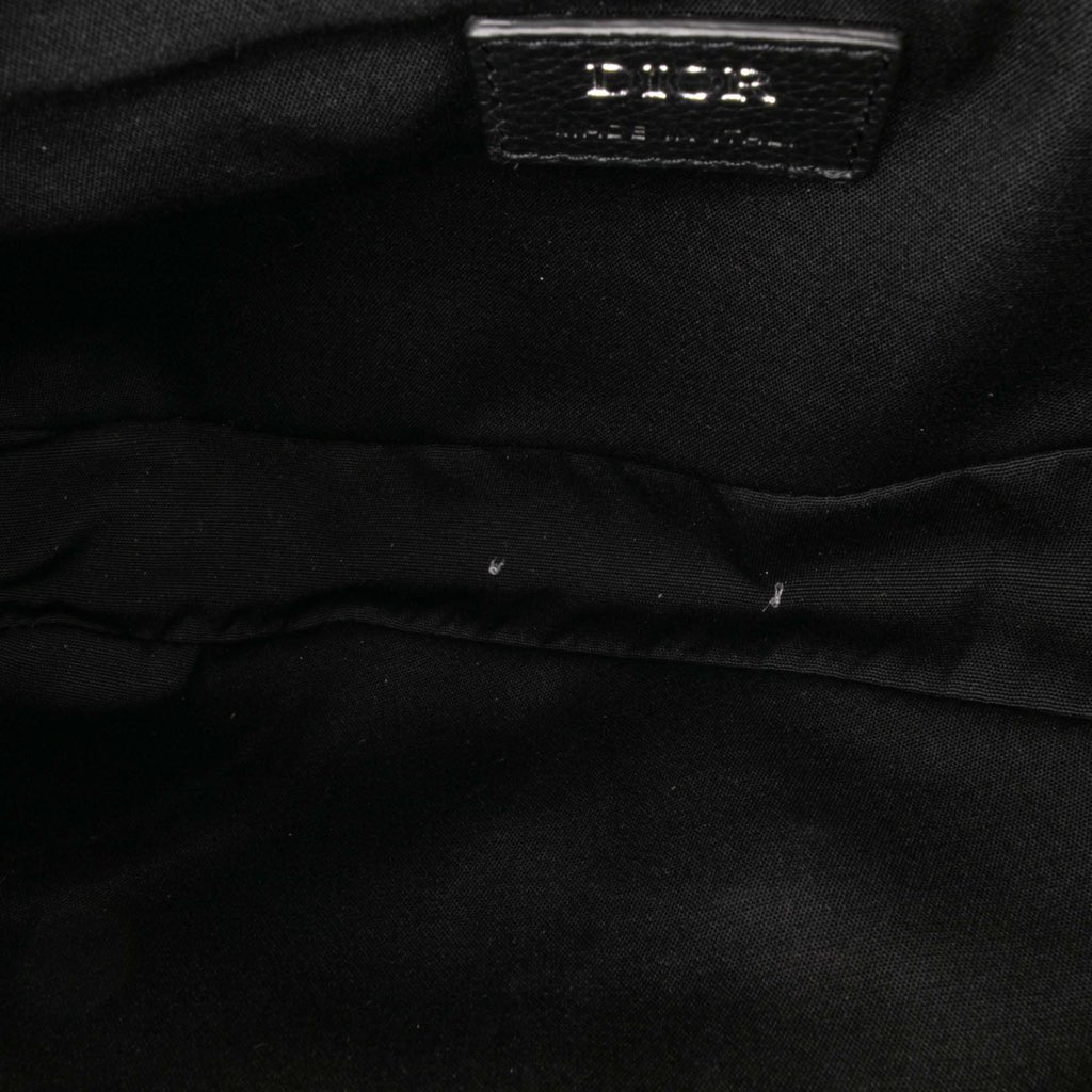 Dior Grained Calfskin Saddle Bag - 4