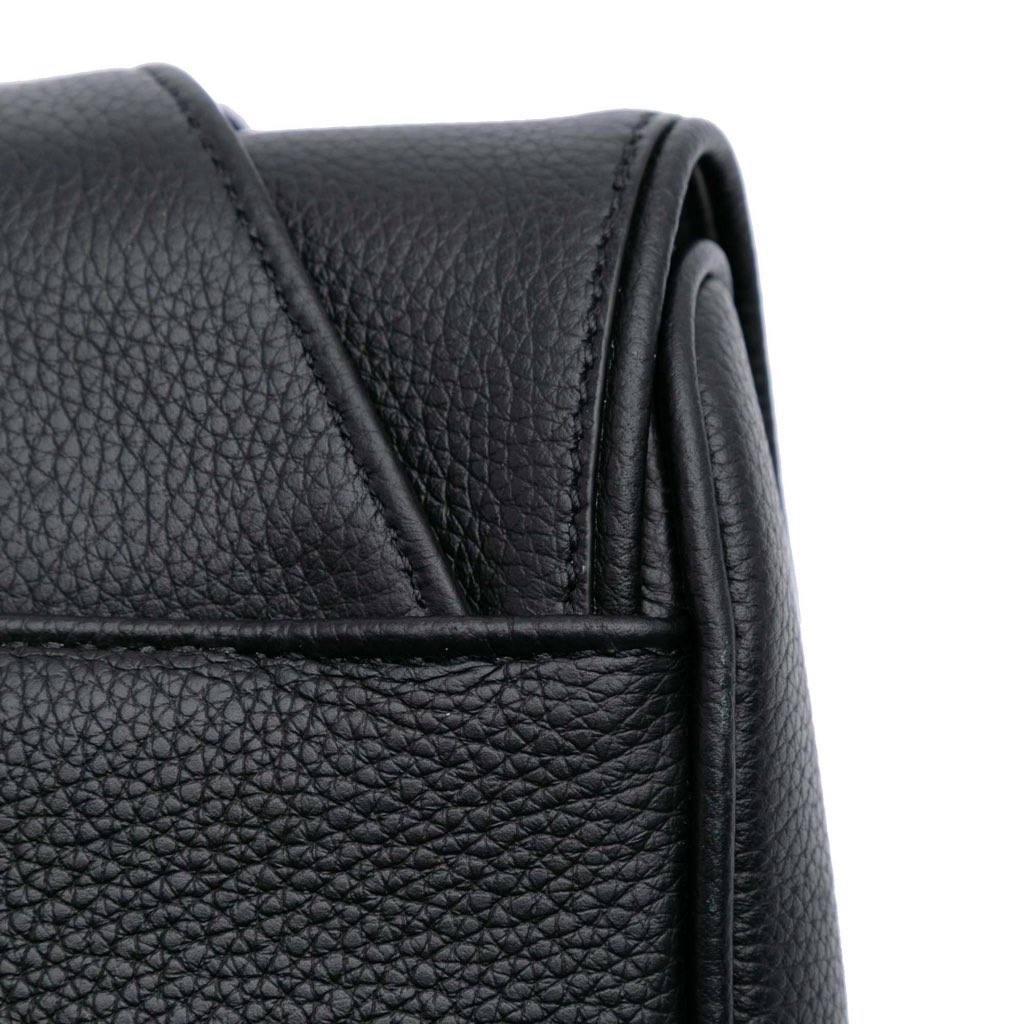 Dior Grained Calfskin Saddle Bag - Image 10