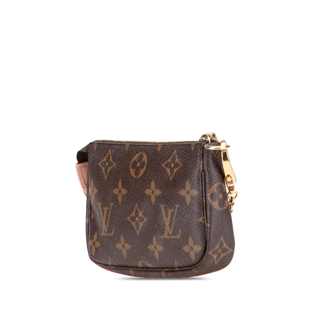 Louis Vuitton Monogram Affiche Mini Pochette Accessoires - Back view