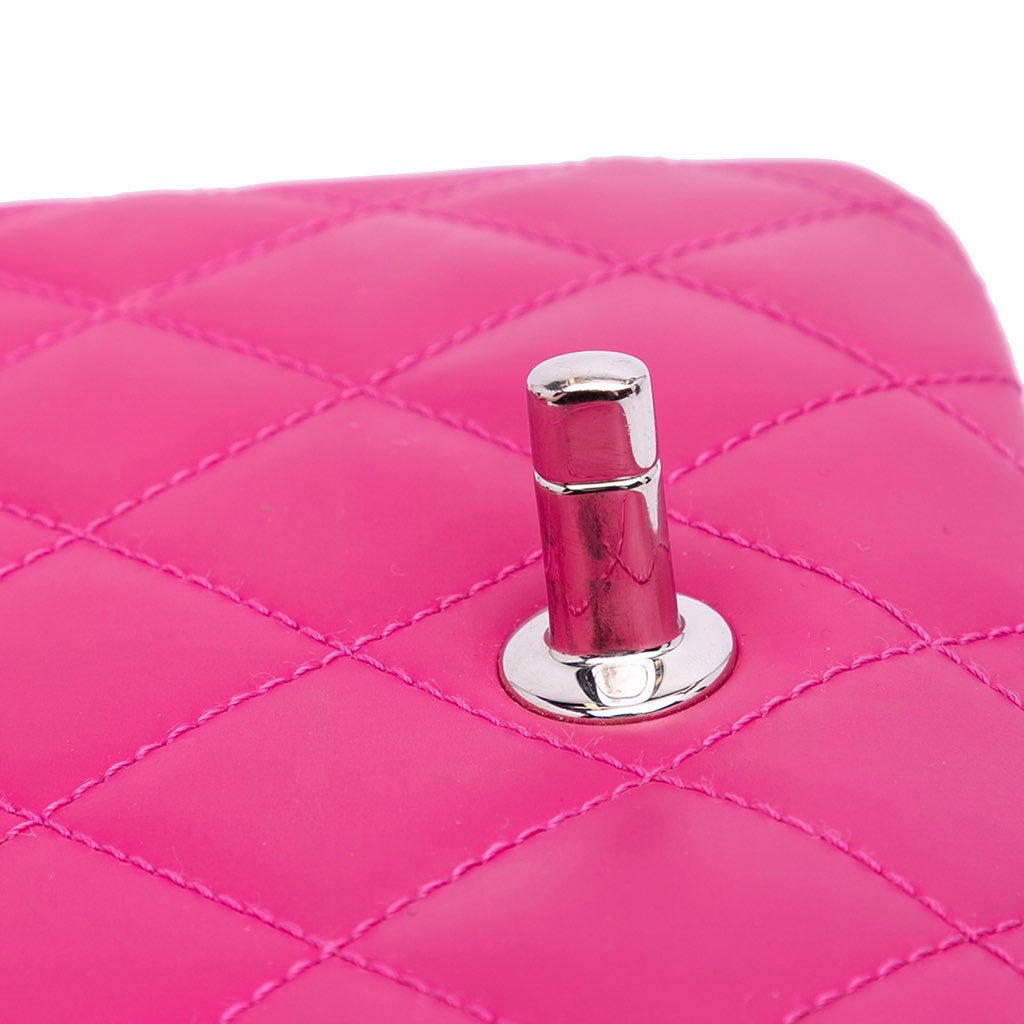 Chanel Paris Seoul Small Rubber Coco Rain Flap - Image 10