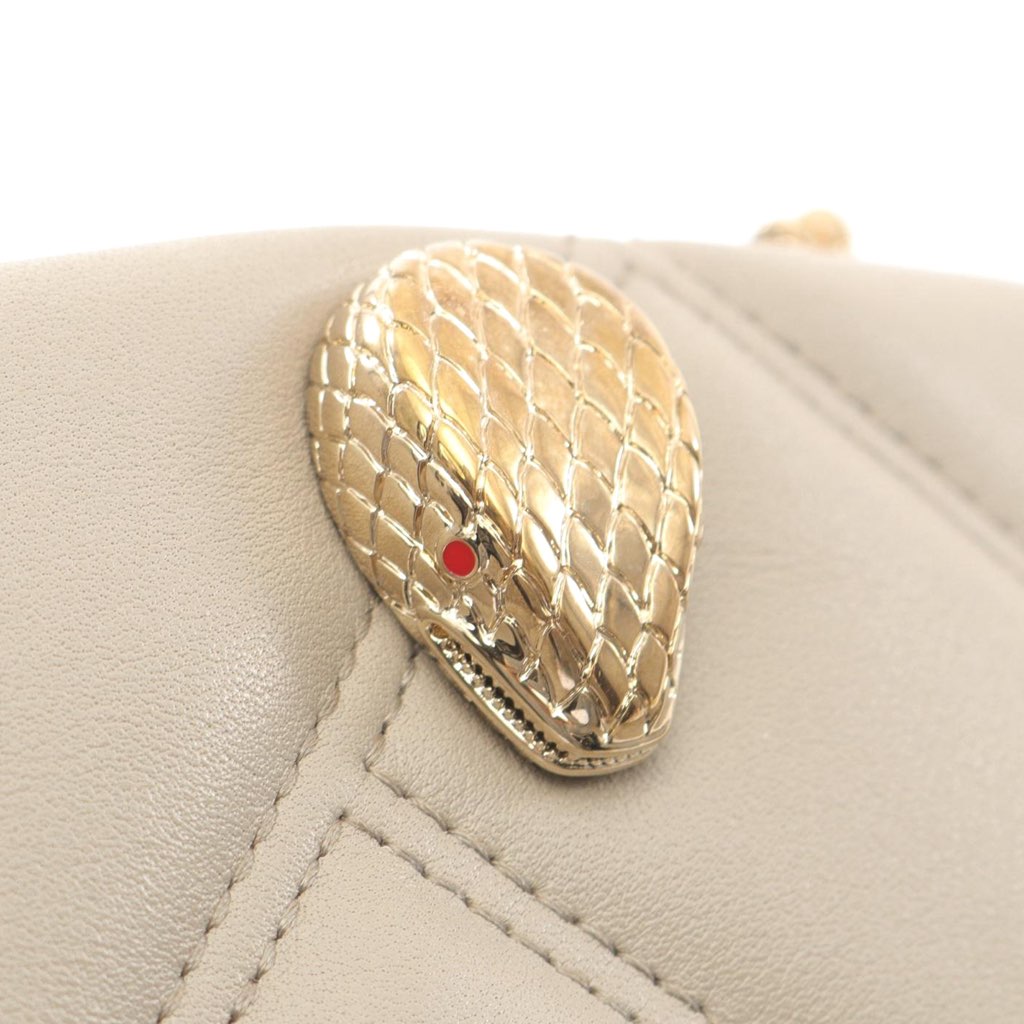 Bvlgari Serpenti Leather Cabochon Phone Case Crossbody - 5