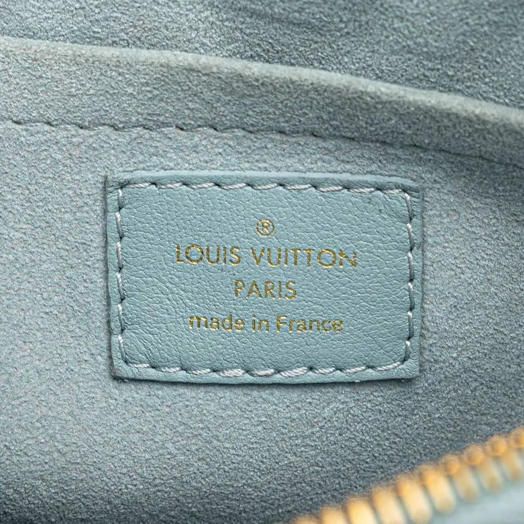 Louis Vuitton New Wave Camera Bag Blue Leather Good - Box View