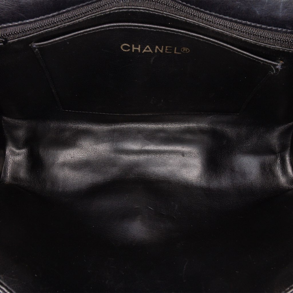 Chanel Small CC Quilted Lambskin Turnlock Full Single Flap - 4