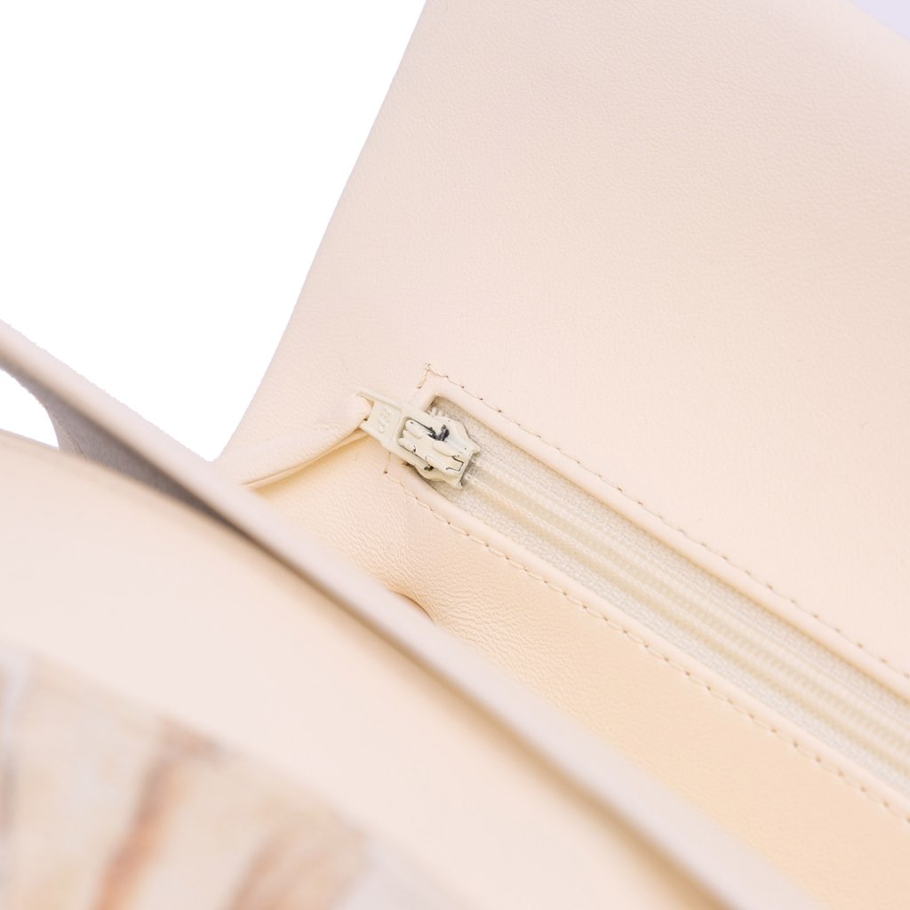 Chanel Medium Classic Printed Denim Floral Double Flap - Image 10