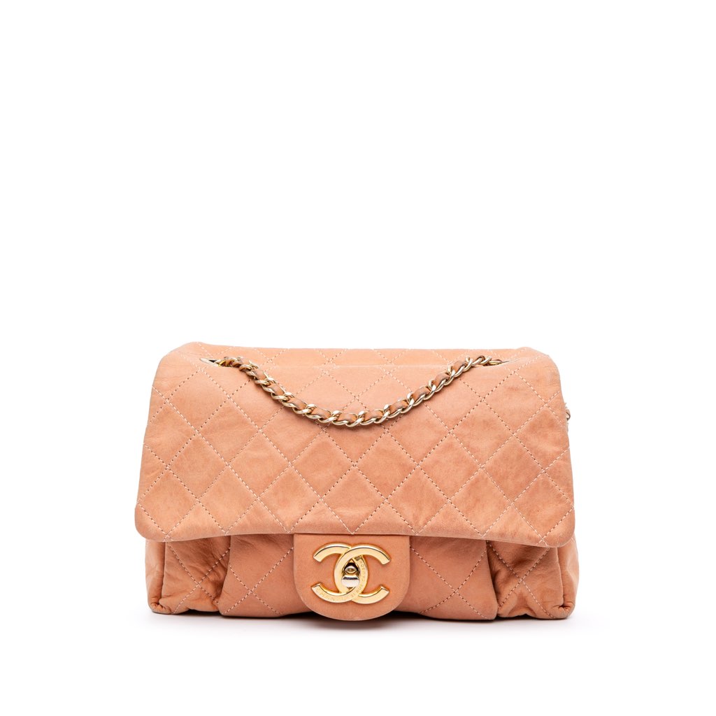 Chanel Quilted Calfskin Chic Quilt Flap
