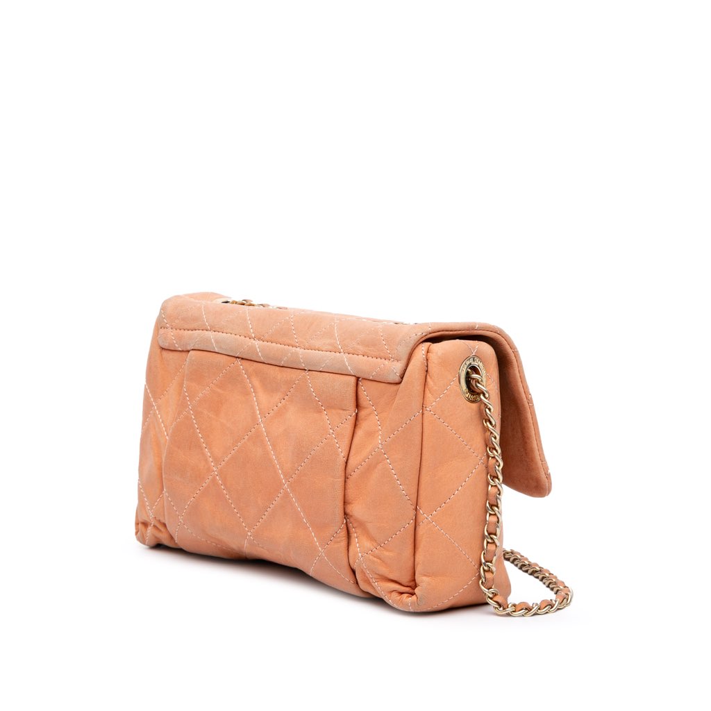 Chanel Quilted Calfskin Chic Quilt Flap - Back view