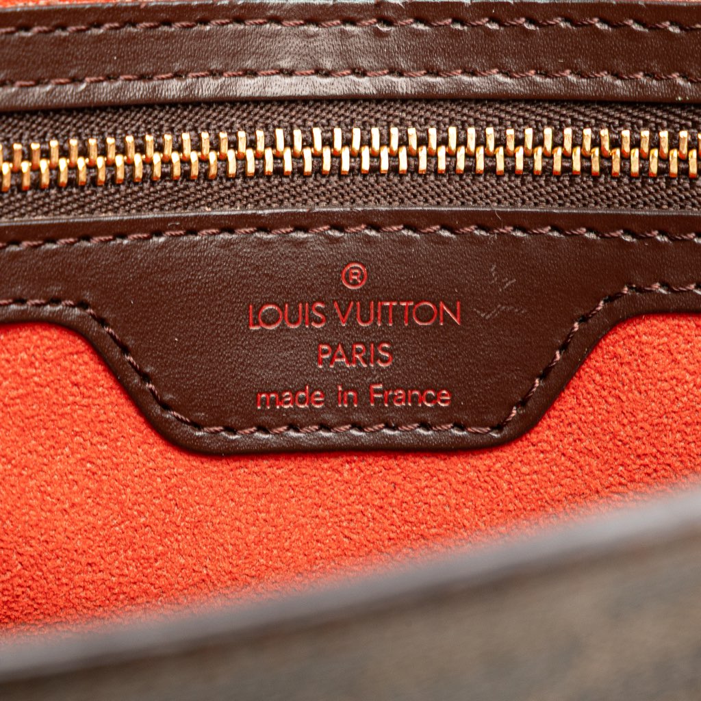 Louis Vuitton Damier Ebene Venice Sac Plat - Side view