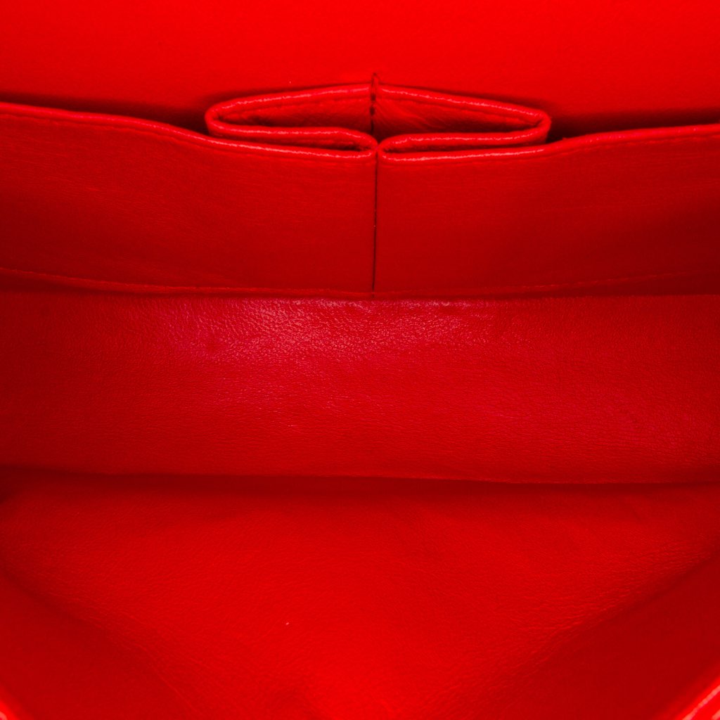 Chanel Medium Classic Perforated Lambskin Double Flap - 4