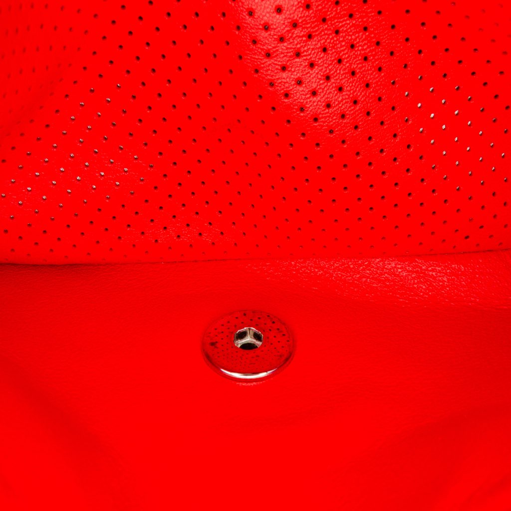 Chanel Medium Classic Perforated Lambskin Double Flap - 5