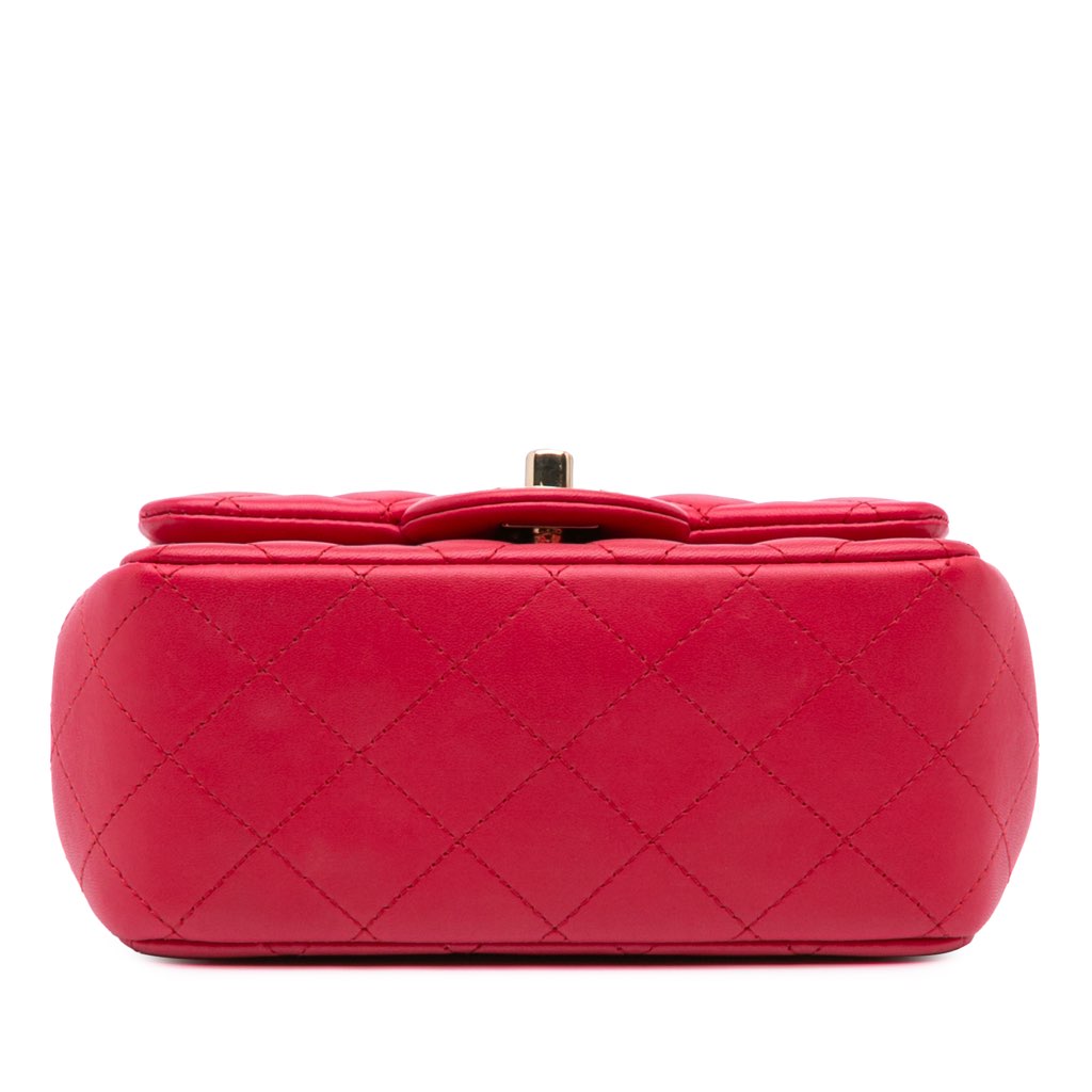 Chanel Mini Square Classic Lambskin Single Flap - 3