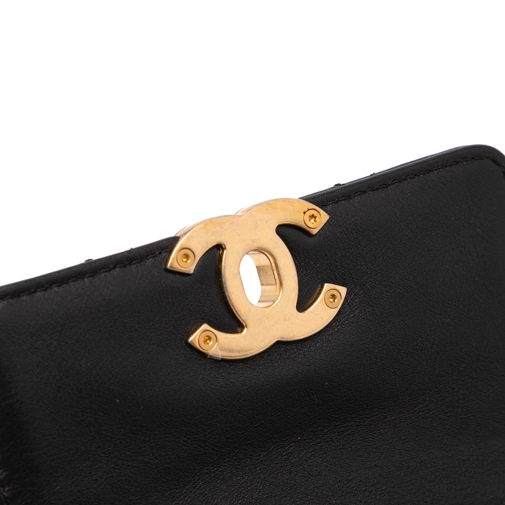 Chanel Mini Quilted Calfskin Framing Chain Flap - Detail 2