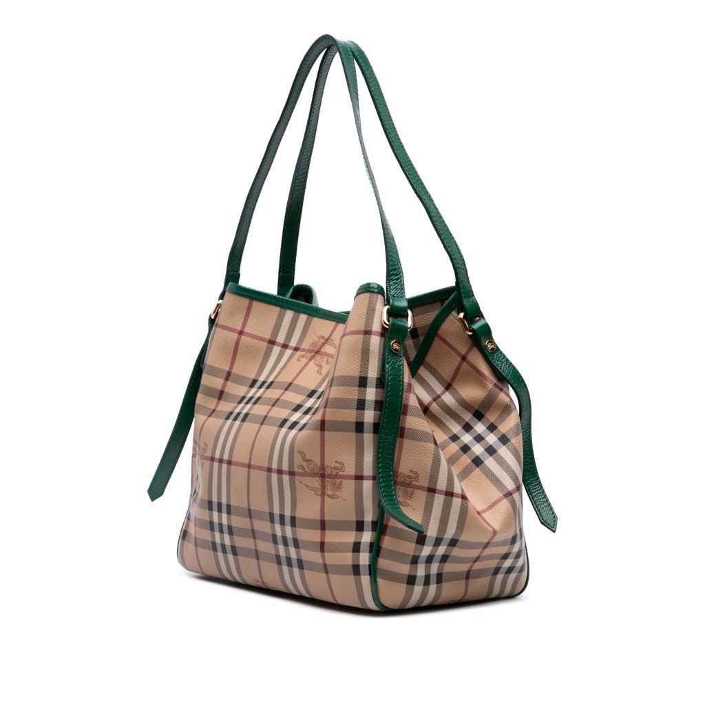 Burberry Small Haymarket Check Coated Canvas Canterbury Tote - 2