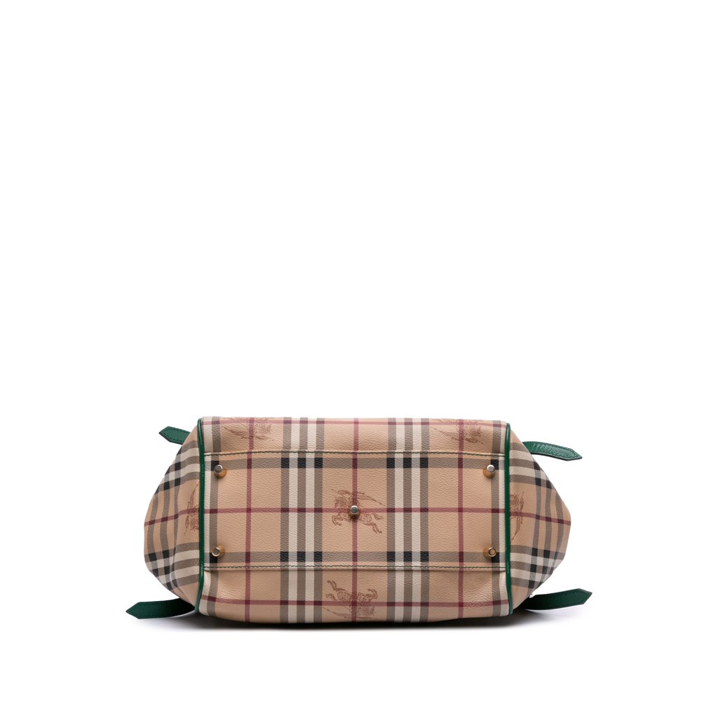 Burberry Small Haymarket Check Coated Canvas Canterbury Tote - 3