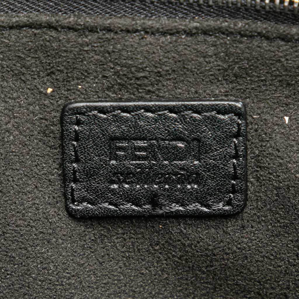 Fendi Leather Selleria Monster Clutch - 5