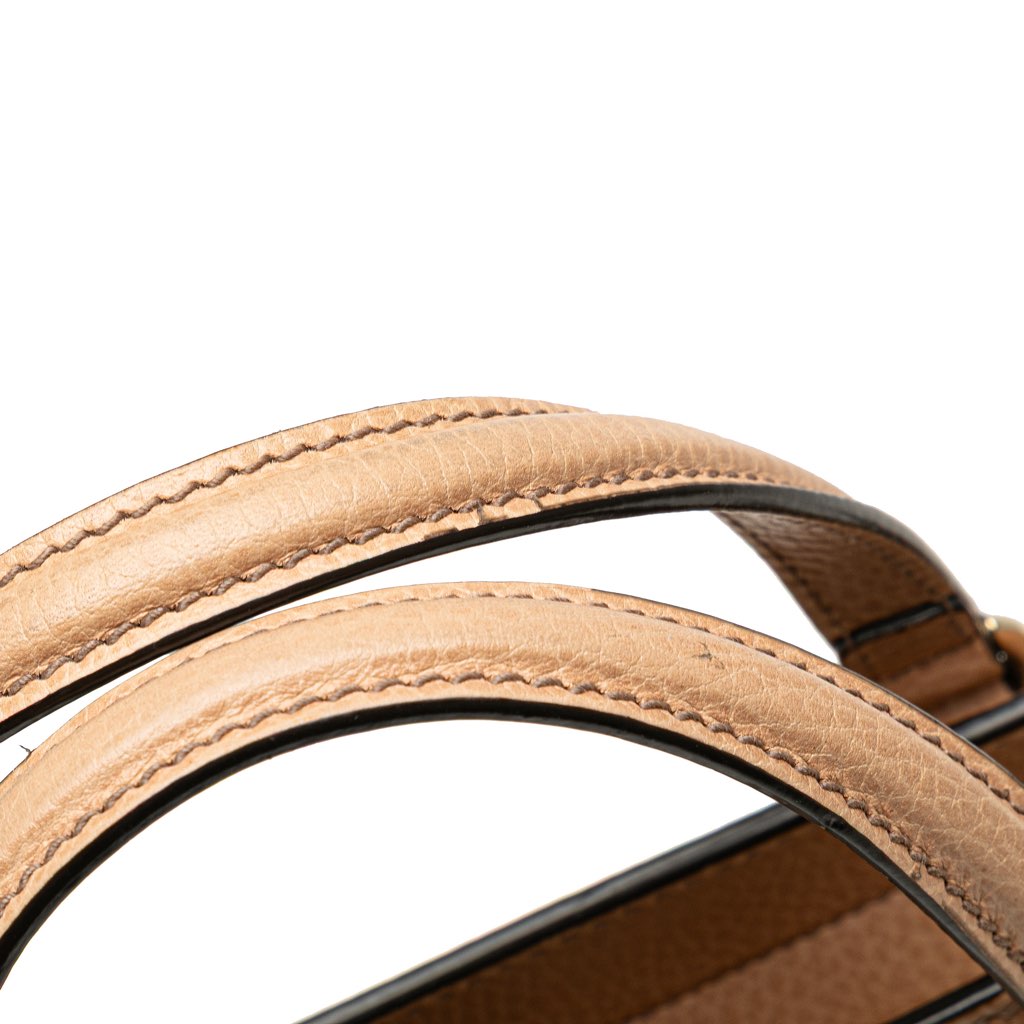 Gucci Medium Leather Soho Top Handle Convertible Tote - Image 11