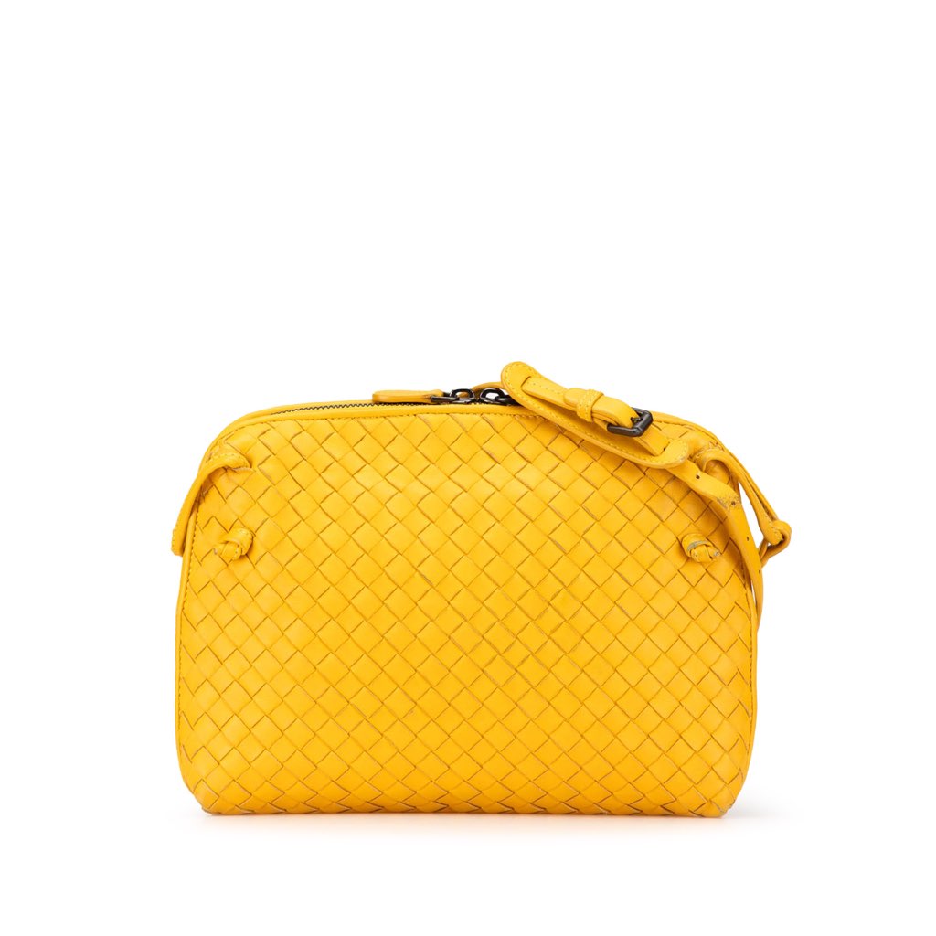 Bottega Veneta Medium Nappa Intrecciato Nodini Crossbody