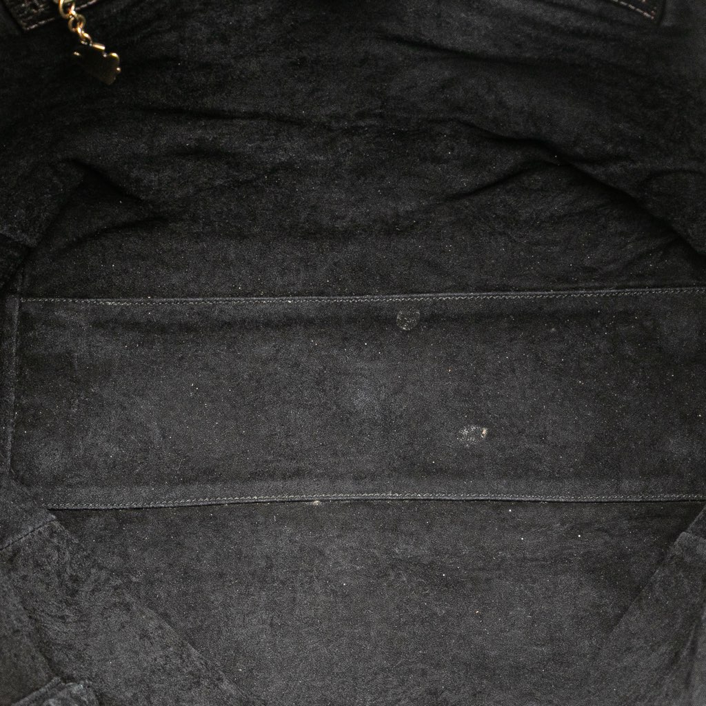 Gucci Embossed Leather Weekender Bag - 4
