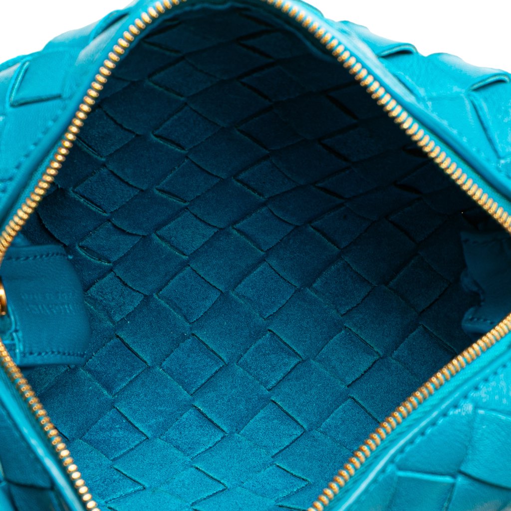 Bottega Veneta Mini Lambskin Intrecciato Loop Camera Bag - 4