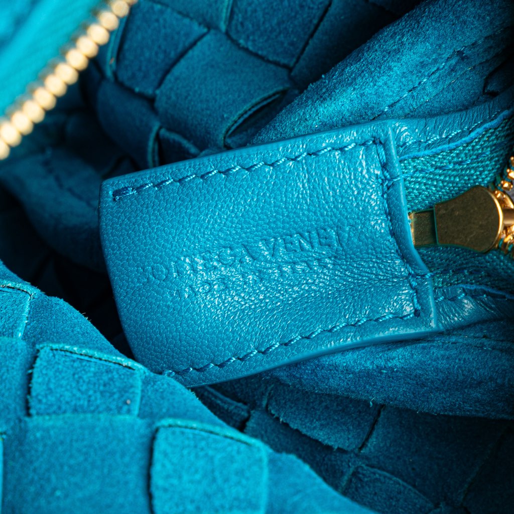 Bottega Veneta Mini Lambskin Intrecciato Loop Camera Bag - 5