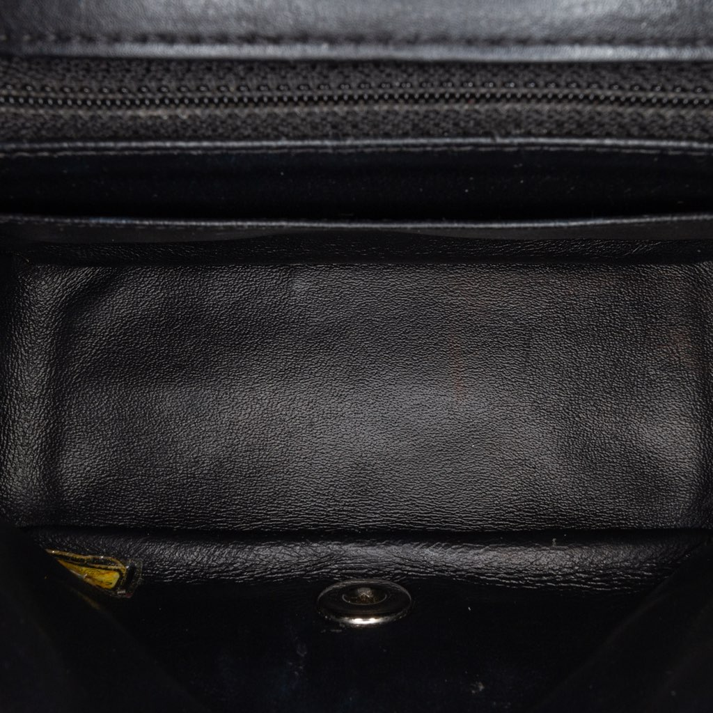 Chanel Mini Square Classic Patent Single Flap - 4