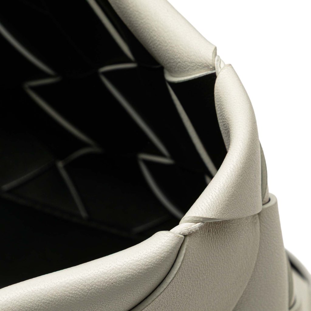 Bottega Veneta Small Lambskin Intrecciato Cabat Tote - Image 11