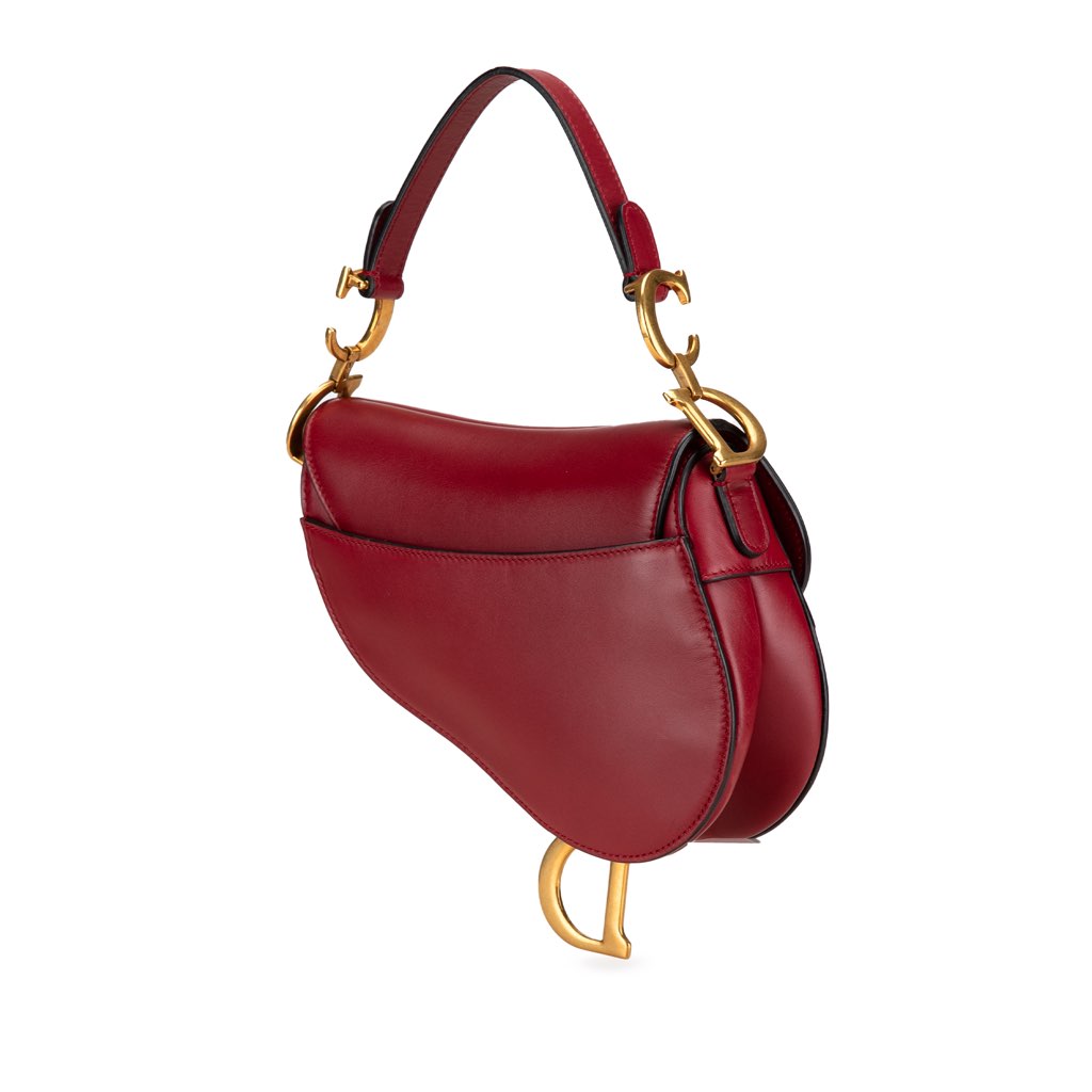 Dior Mini Grained Calfskin Saddle Bag - 2