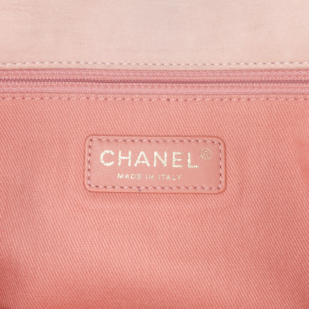 Chanel Jumbo Quilted Calfskin Triple Stitched Flap - Side view