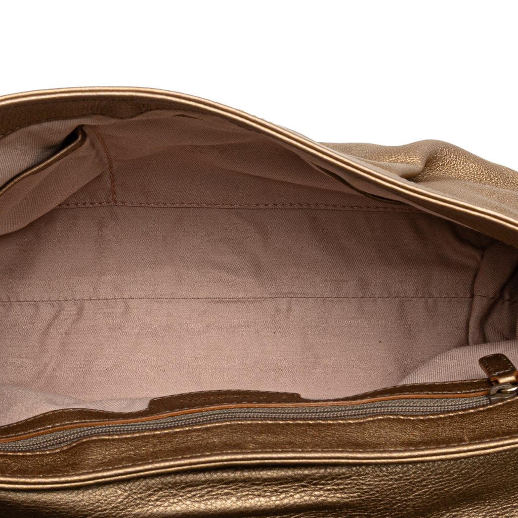 Bvlgari Metallic Leather Chandra Crossbody - 4