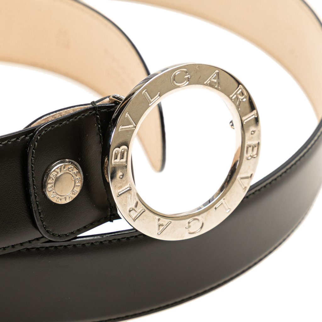 Bvlgari Leather Bvlgari Bvlgari Belt - Side view