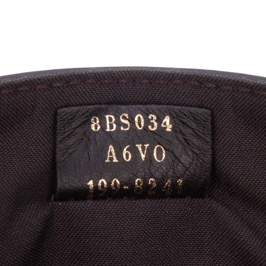 Fendi Mini Zucca Glazed Fabric Cage Baguette Satchel - Detail 1