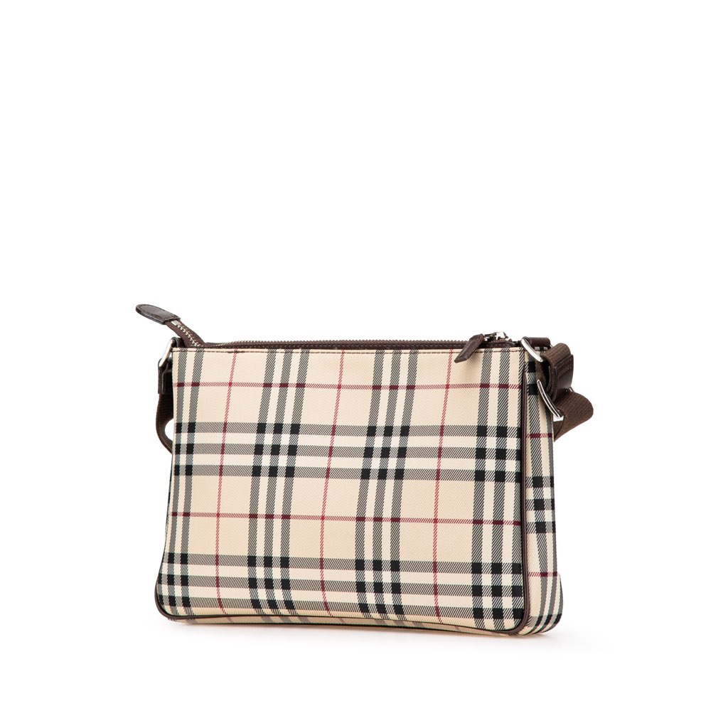 Burberry House Check Canvas Crossbody - 2