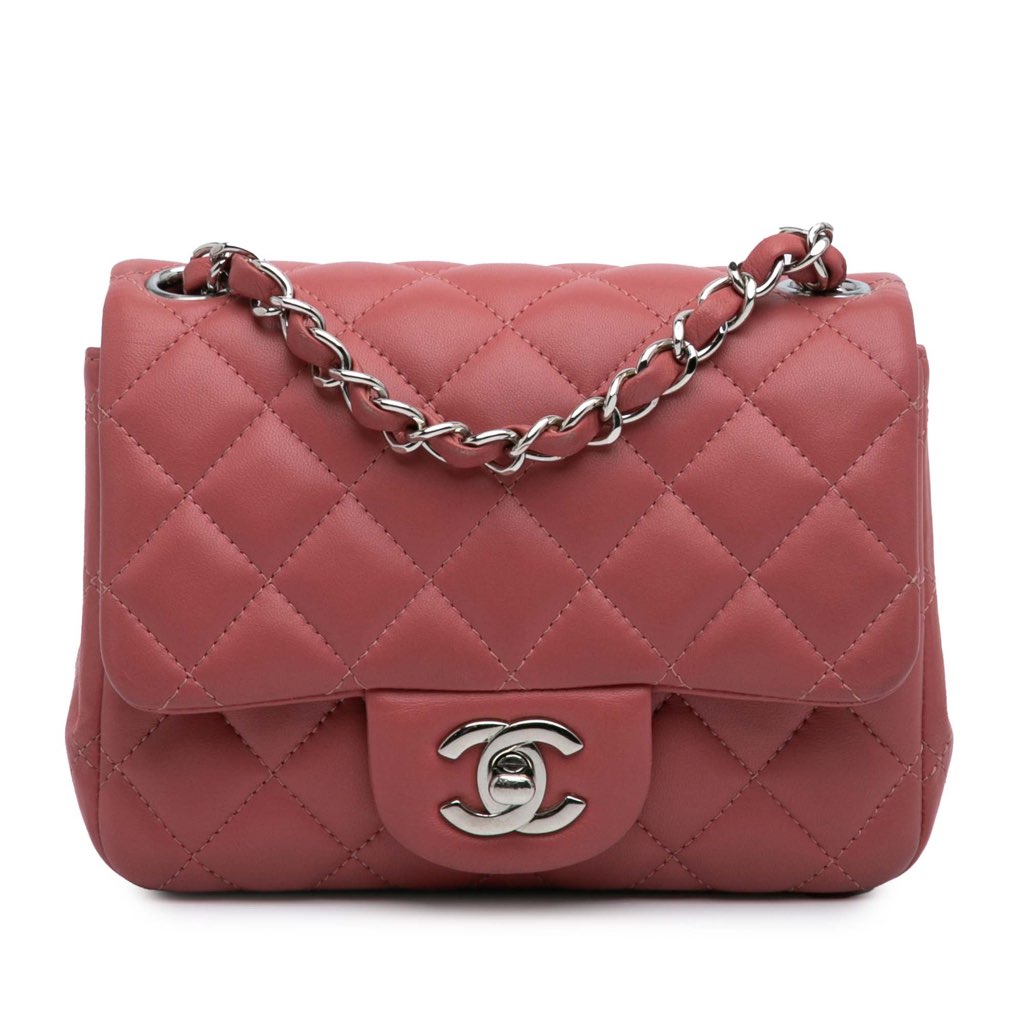 Chanel Mini Square Classic Lambskin Single Flap