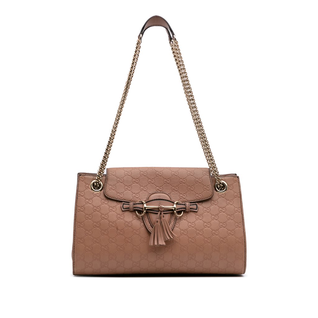 Gucci Large Guccissima Emily Shoulder Bag
