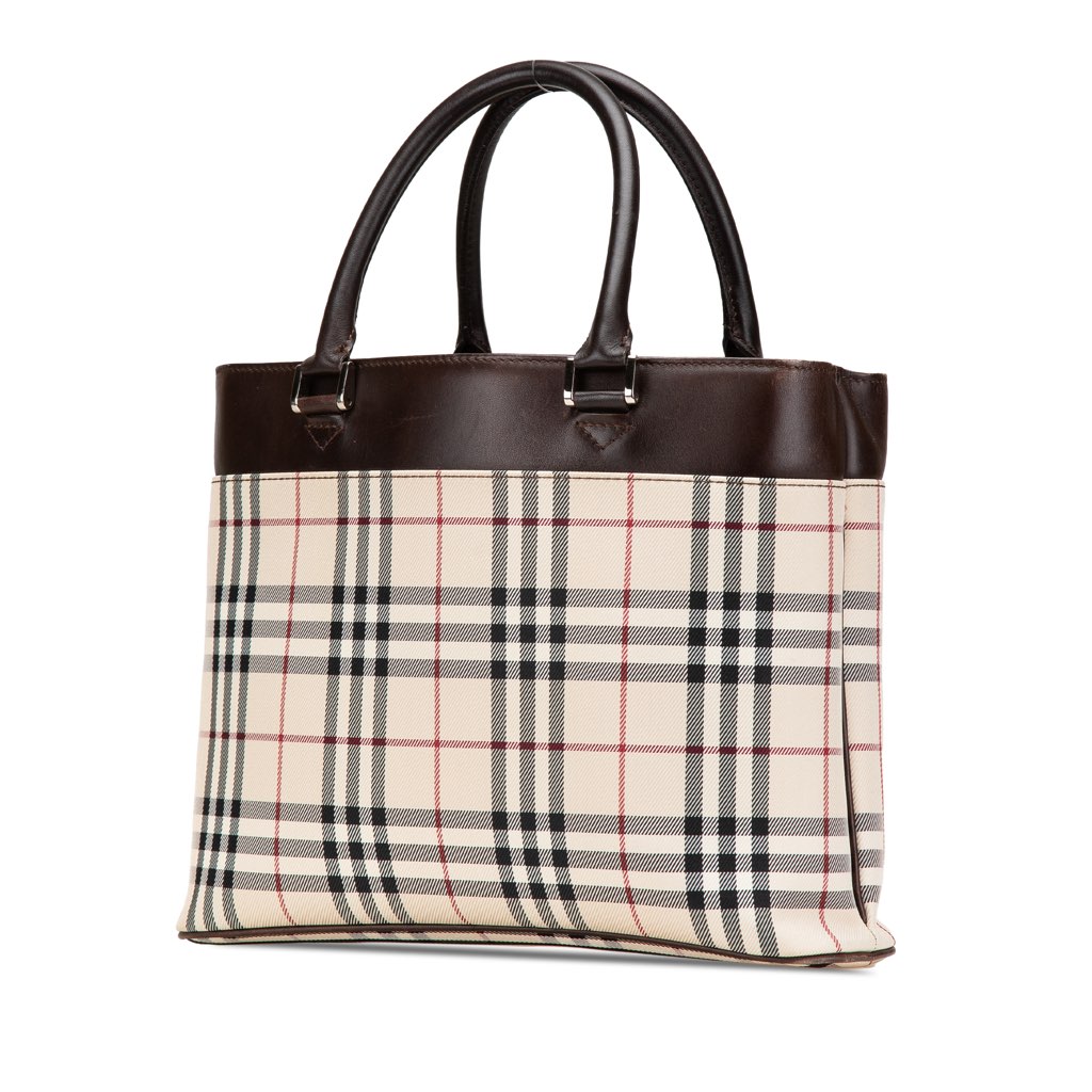 Burberry House Check Canvas Tote - 2