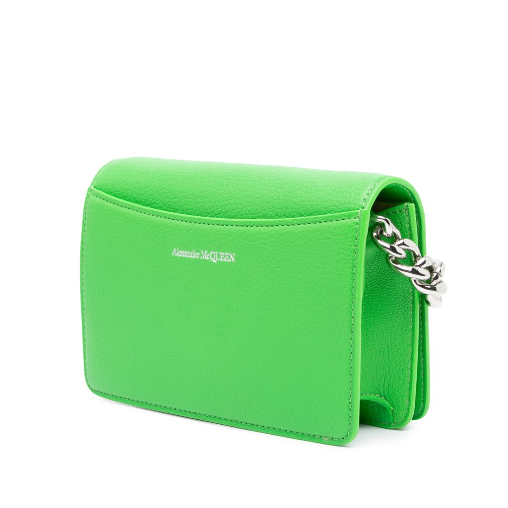 Alexander Mcqueen Calfskin Four Ring Knuckle Satchel - 2