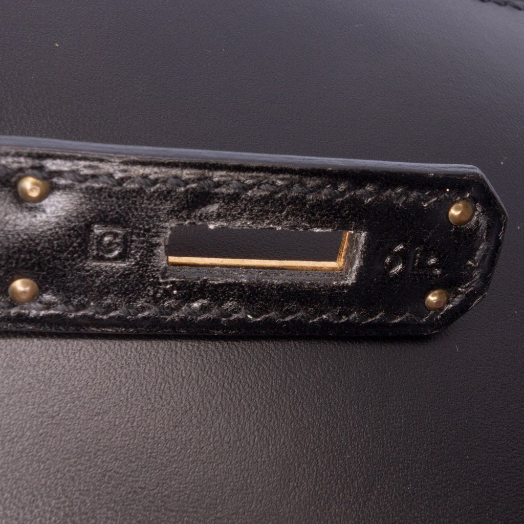 Hermès Box Calf Kelly II Sellier 32 - Side view