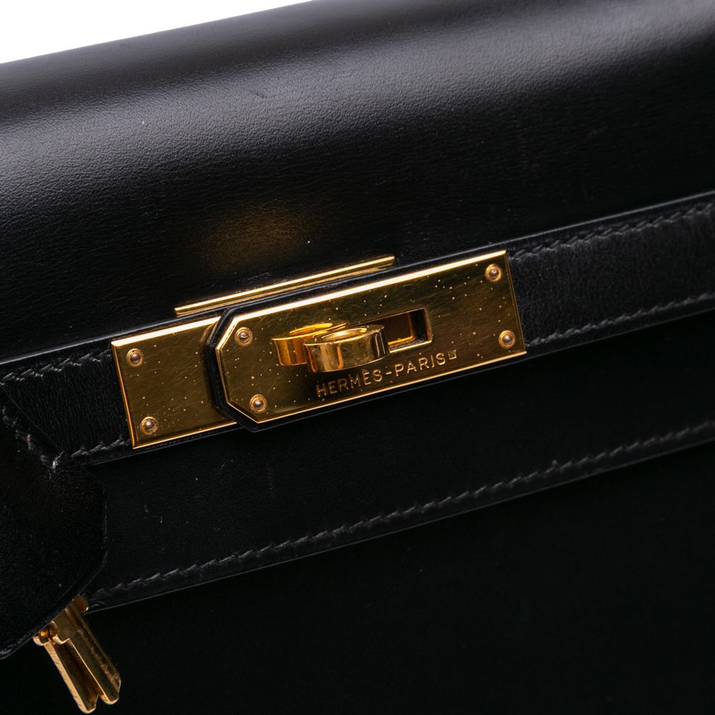 Hermès Box Calf Kelly II Sellier 32 - Detail 2