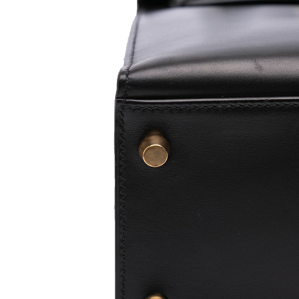Hermès Box Calf Kelly II Sellier 32 - Image 10