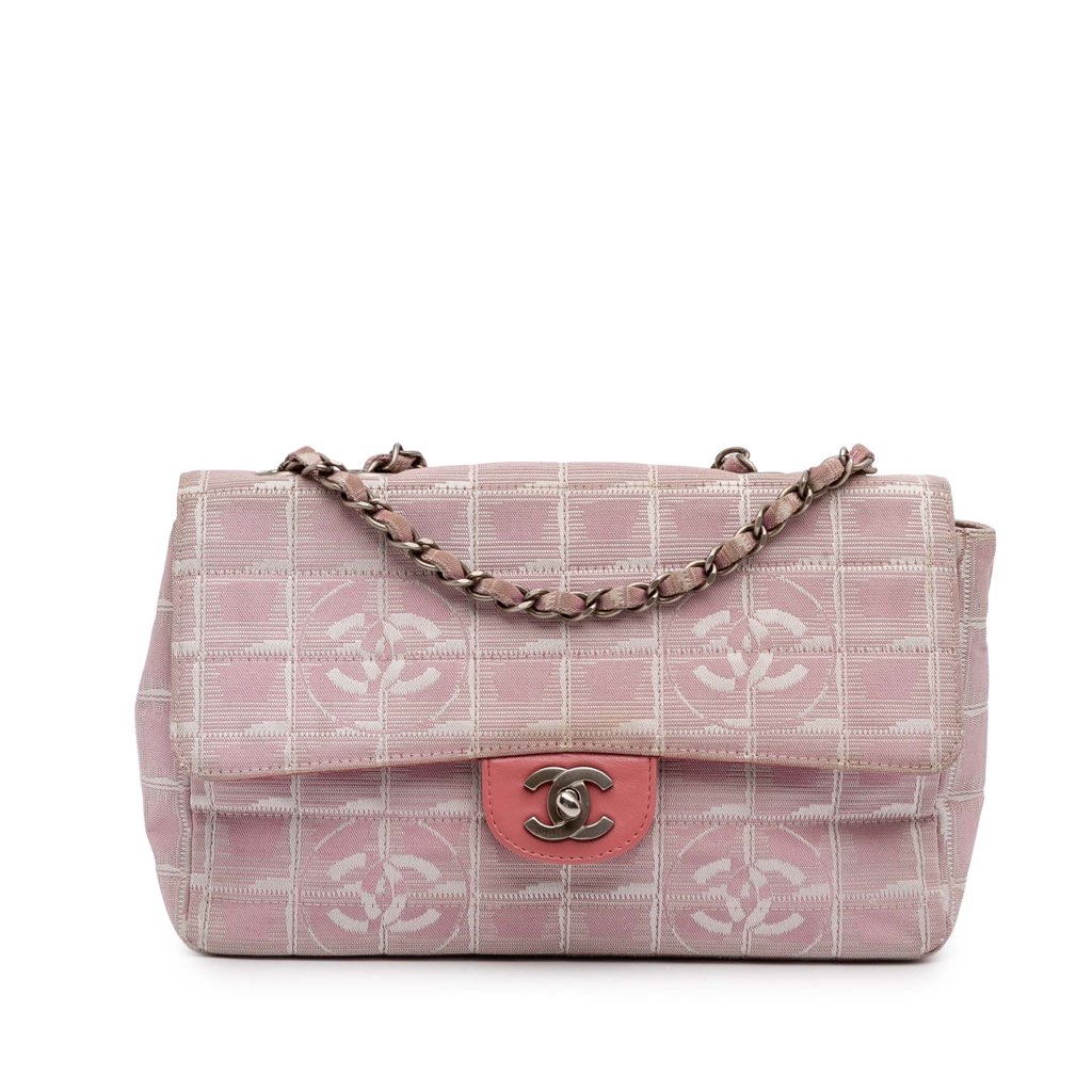 Chanel Medium New Travel Line Nylon Single Flap