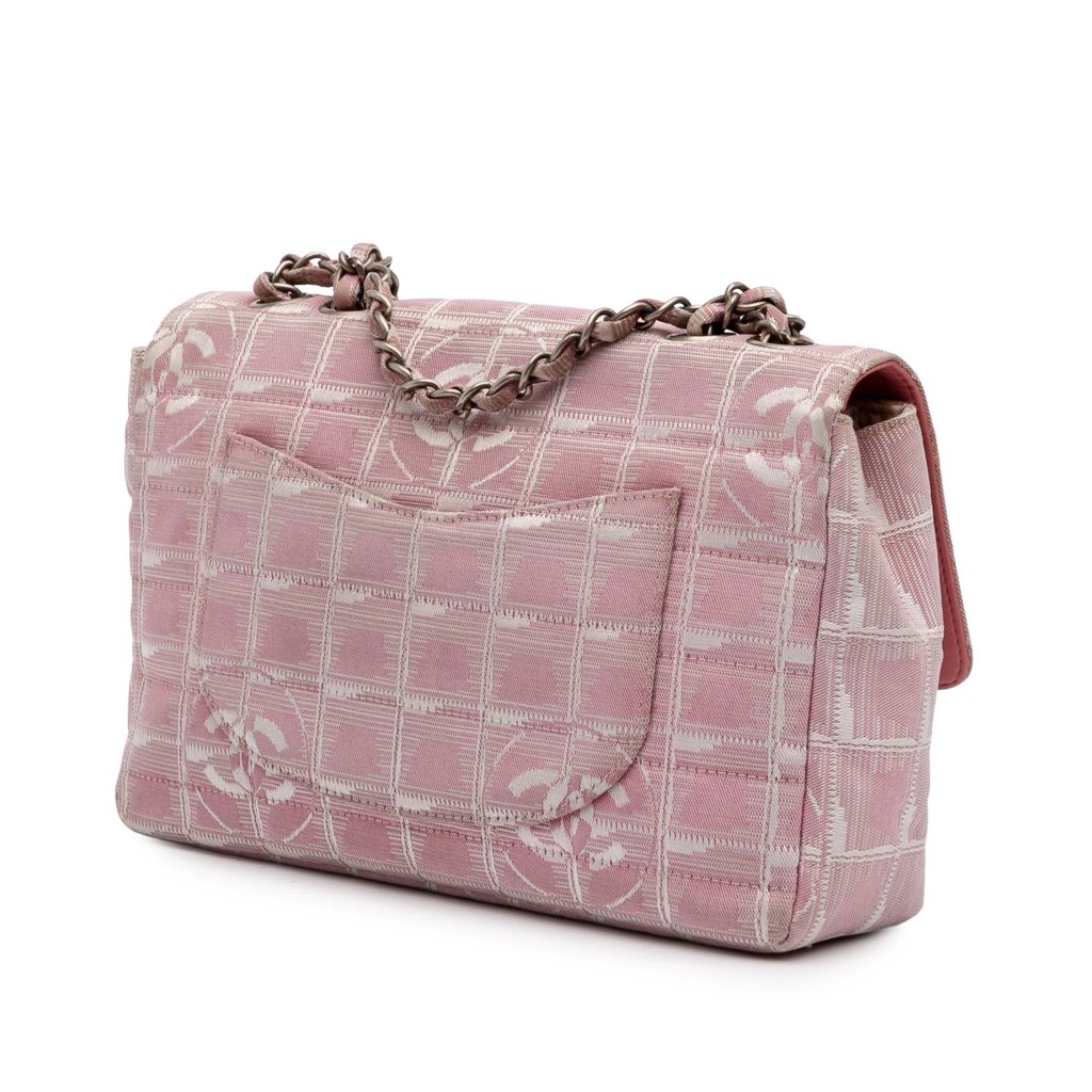 Chanel Medium New Travel Line Nylon Single Flap - 2