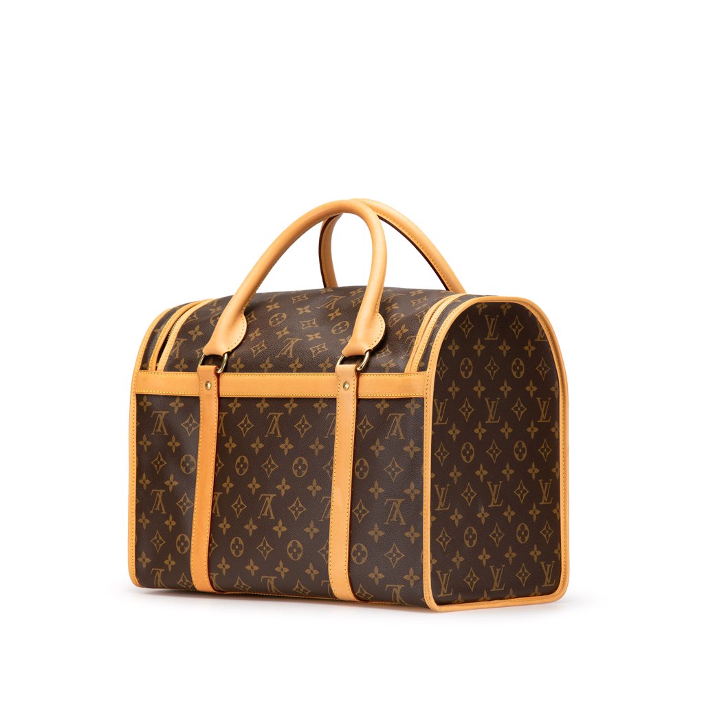 Louis Vuitton Monogram Sac Chien Pet Carrier 40 - 2