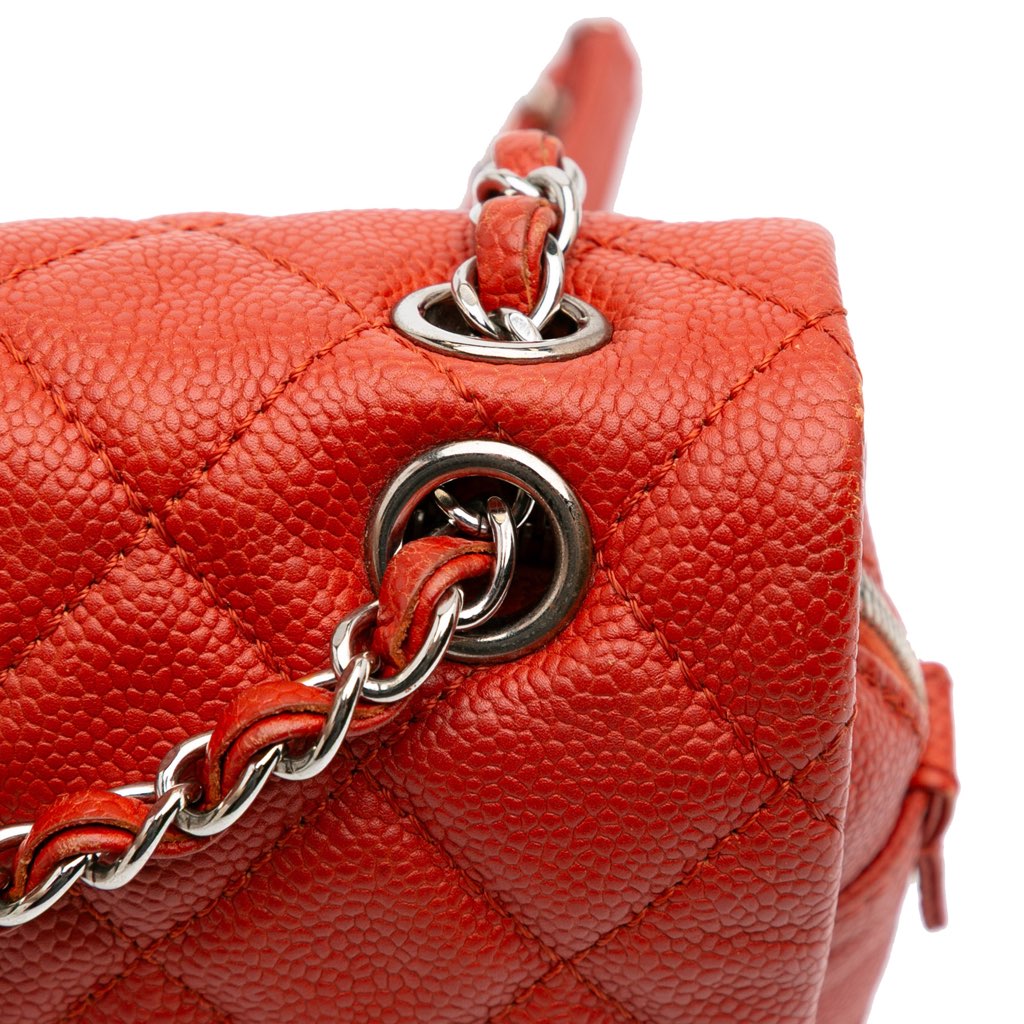 Chanel Medium Quilted Caviar Easy Flap - Image 10