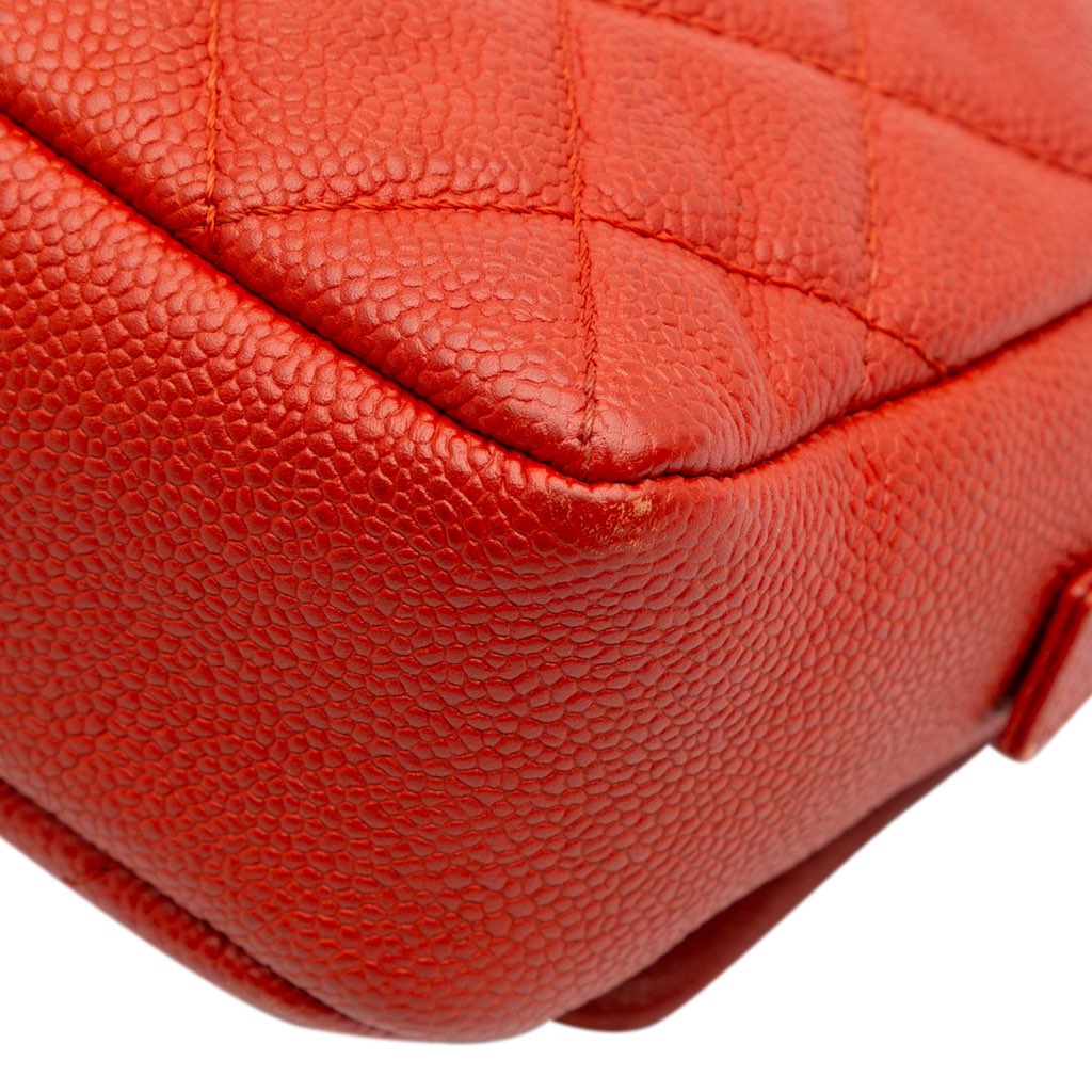 Chanel Medium Quilted Caviar Easy Flap - Image 11