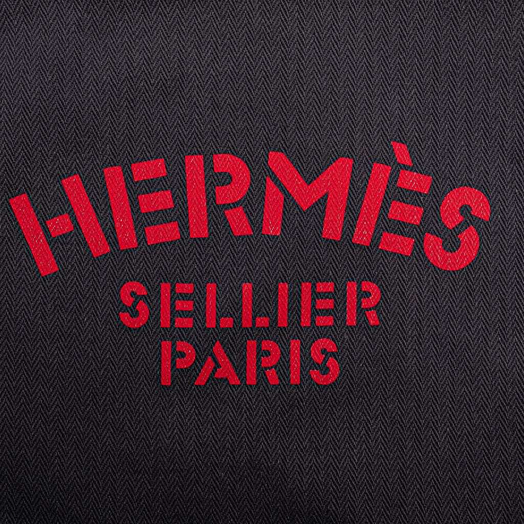 Hermès Toile Aline Grooming Bag - 5