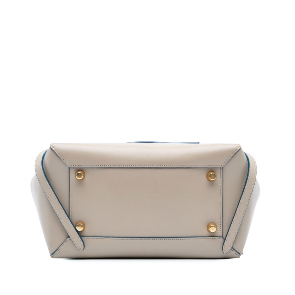 Celine Mini Leather Belt Satchel - 3