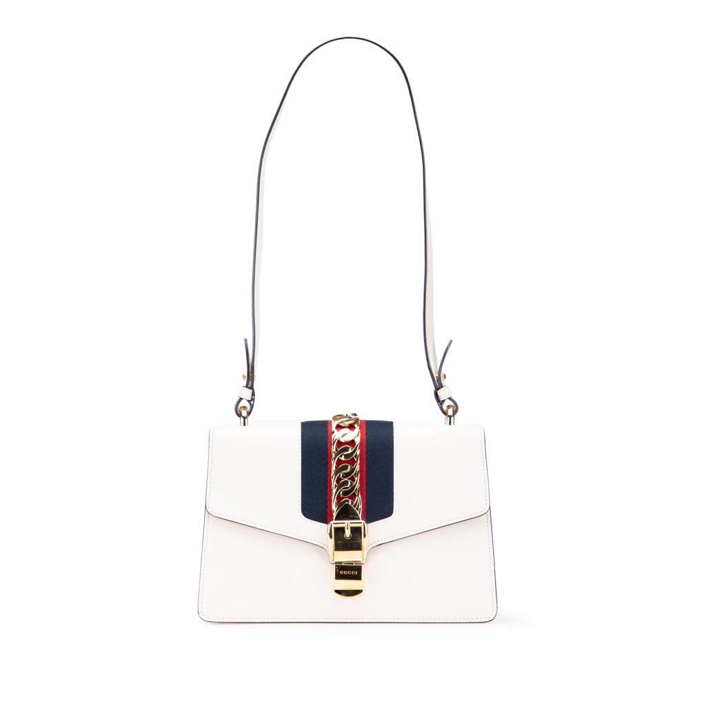 Gucci Small Leather Sylvie Satchel