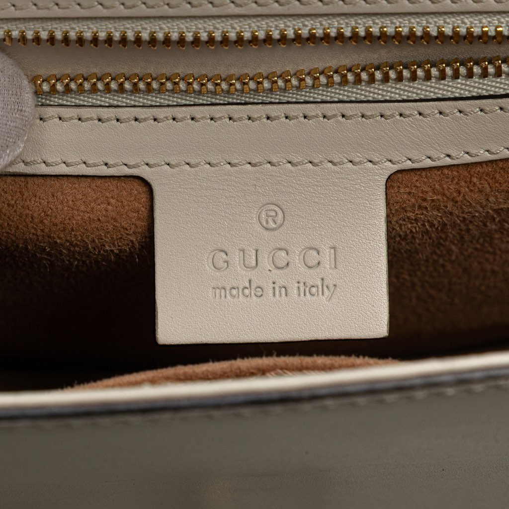 Gucci Small Leather Sylvie Satchel - Side view