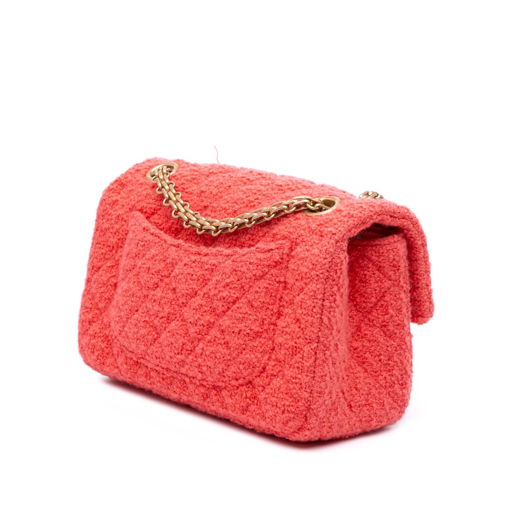 Chanel Reissue 2.55 Quilted Tweed Single Flap 224 - 2