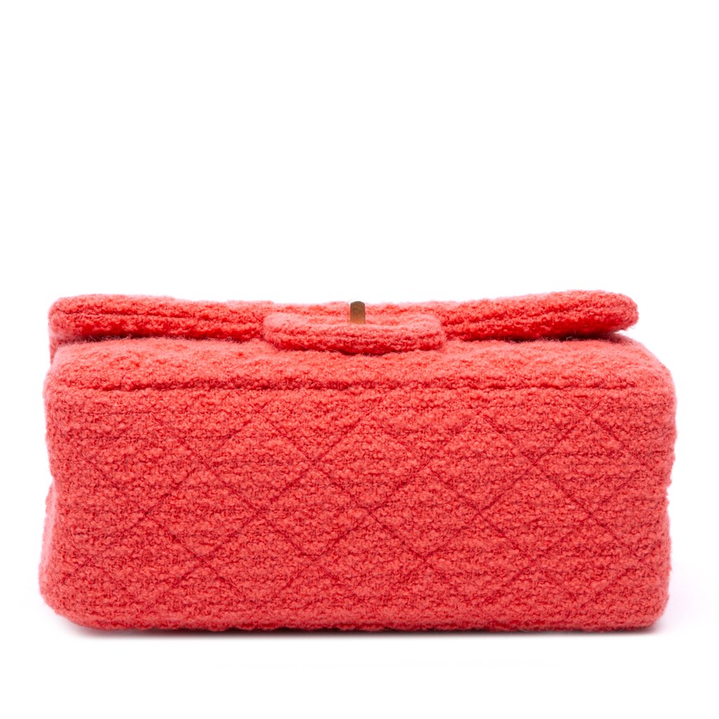 Chanel Reissue 2.55 Quilted Tweed Single Flap 224 - 3