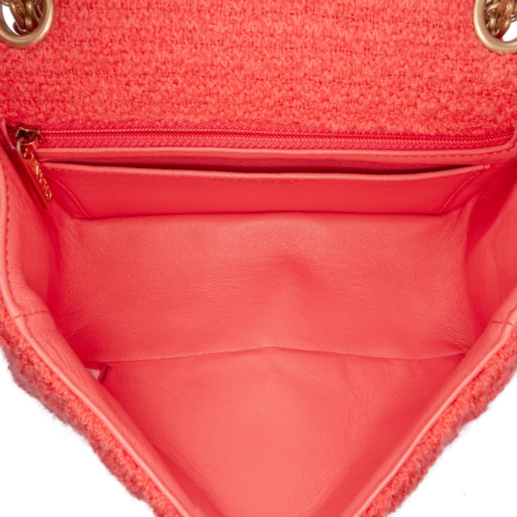 Chanel Reissue 2.55 Quilted Tweed Single Flap 224 - 4